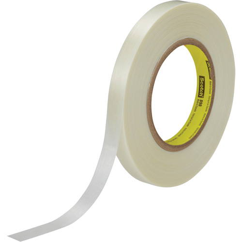 Scotch&reg; Filament Tape, 6.6 mils Thick, 9 mm (0.35") x 55 m (180')  R.M.G. Prévention