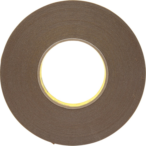 Ruban double face et repositionnable, 25,4 mm (1") la x 72 m (236') lo, 5,8 mils R.M.G. Prévention