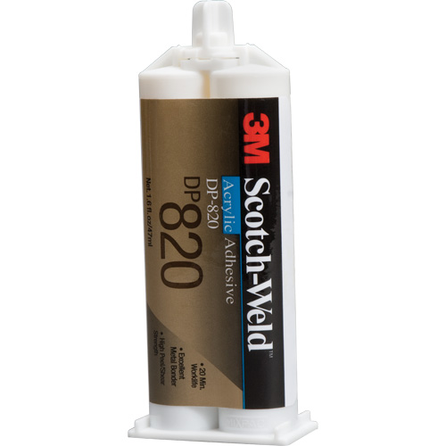Scotch-Weld Acrylic Adhesive, Two-Part, Dual Cartridge, 1.6 fl. oz., Off-White R.M.G. Prévention