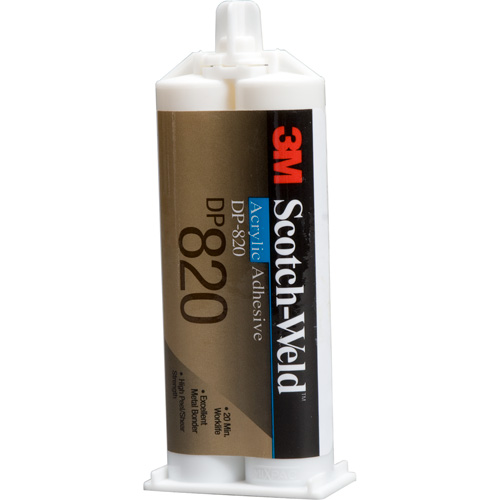 Scotch-Weld Acrylic Adhesive, Two-Part, Dual Cartridge, 400 ml, Off-White R.M.G. Prévention