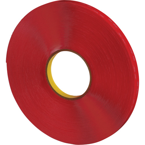 VHB Tape, 33 m (108') L x 12 mm (1/2") W, 40 mils, Acrylic R.M.G. Prévention