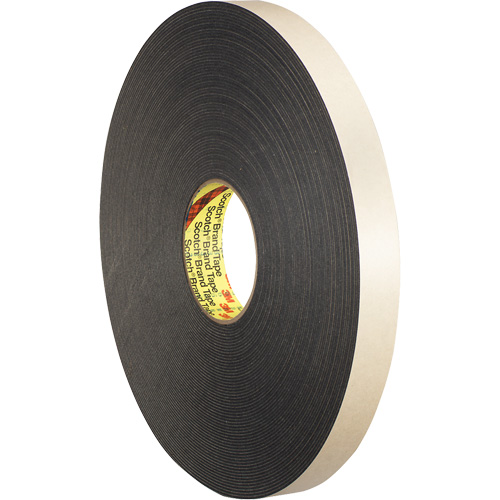 Double-Coated Foam Tape, 33 m (108') L x 18 mm (3/4") W, 62 mils, Polyethylene R.M.G. Prévention