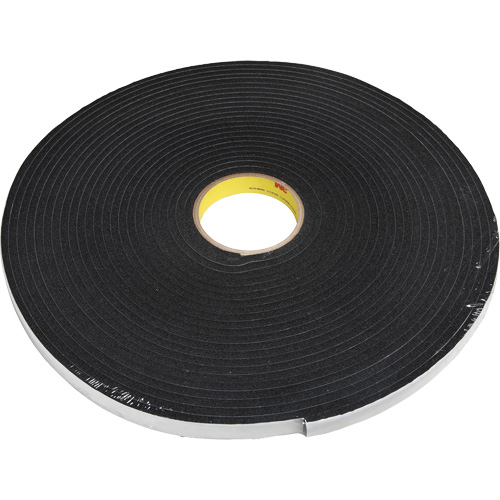 Double-Coated Foam Tape, 33 m (108') L x 12.7 mm (1/2") W, 62 mils, Polyethylene R.M.G. Prévention