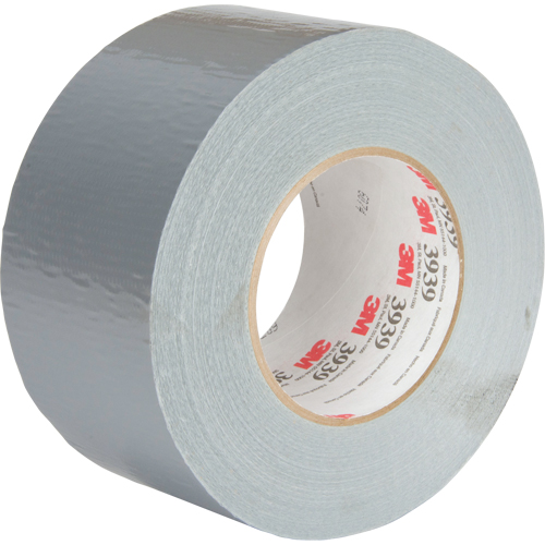 3939 Duct Tape, 9 mils, Silver, 72 mm (2-7/8") x 55 m (180') R.M.G. Prévention