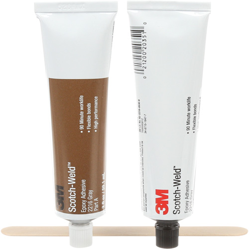 Scotch-Weld Adhesive, 2 fl. oz., Kit, Two-Part, Grey R.M.G. Prévention