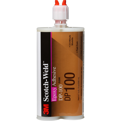 Scotch-Weld Adhesive, 200 ml, Cartridge, Two-Part, Translucent R.M.G. Prévention