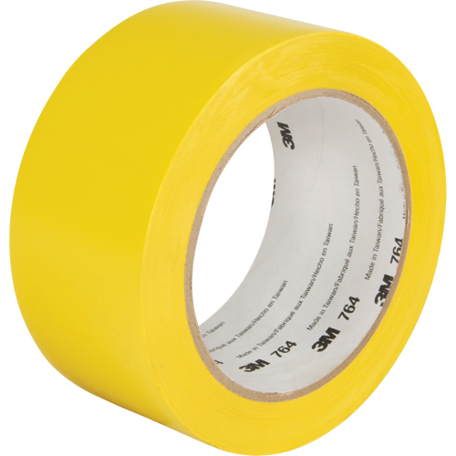 764 General-Purpose Vinyl Tape, 50.8 mm (2") W x 32.9 m (108') L, 5 mils, Yellow R.M.G. Prévention