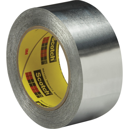 Feuille d'aluminium autocollante, &eacute;paisseur 2 mils, 51 mm (2") x 55 m (180') R.M.G. Prévention