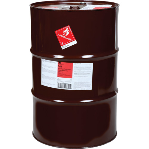 Scotch-Weld Nitrile High-Performance Rubber & Gasket Adhesive, Drum, Brown R.M.G. Prévention