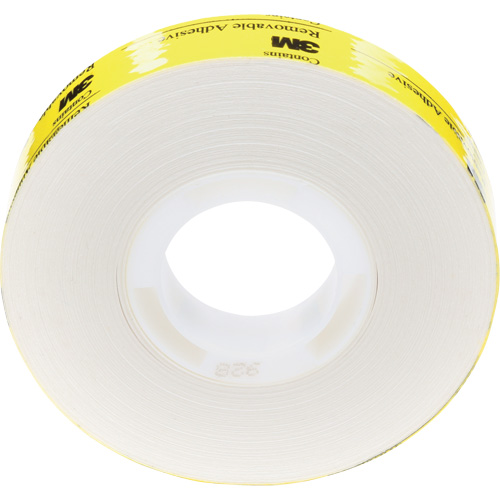 Ruban en tissu ATG repositionnable Scotch 928, 12,7 mm (1/2") x 16,5 m (54'), Transparent R.M.G. Prévention