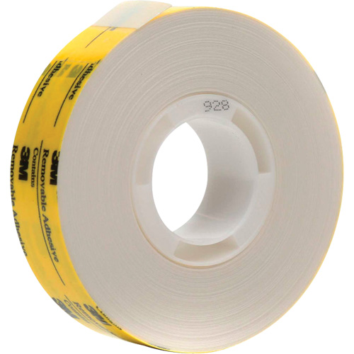Ruban en tissu ATG repositionnable Scotch 928, 19 mm (3/4") x 16,5 m (54'), Transparent R.M.G. Prévention