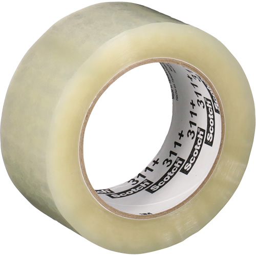 Scotch&reg; 311+ Box Sealing Tape, Acrylic Adhesive, 48 mm (1-22/25") x 100 m (328') R.M.G. Prévention