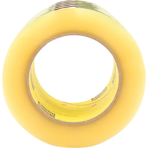 Scotch&reg; Box Sealing Tape 373, Hot Melt Adhesive, 2.5 mils, 72 mm (3") x 100 m (328') R.M.G. Prévention