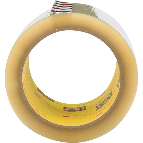 Scotch&reg; Box Sealing Tape 373, Hot Melt Adhesive, 2.5 mils, 72 mm (3") x 50 m (164') R.M.G. Prévention