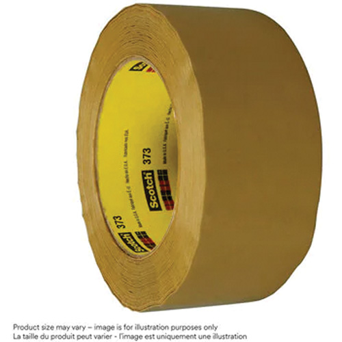 Ruban pour sceller les boîtes Scotch 373, Adh&eacute;sif Thermofusible, 2,5 mils, 72 mm (3") x 50 m (164') R.M.G. Prévention