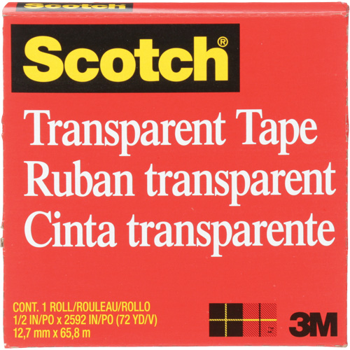 Scotch&reg; Light-Duty Packaging Tape R.M.G. Prévention