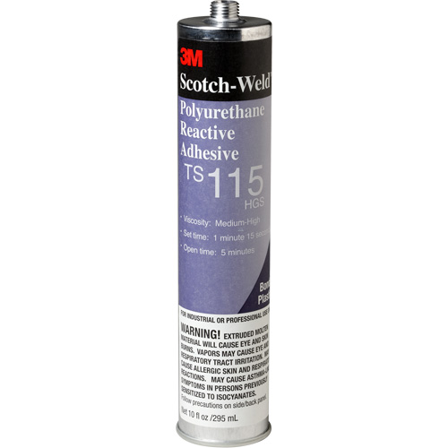Scotch-Weld PUR Adhesive, 10 oz., Cartridge, Clear R.M.G. Prévention