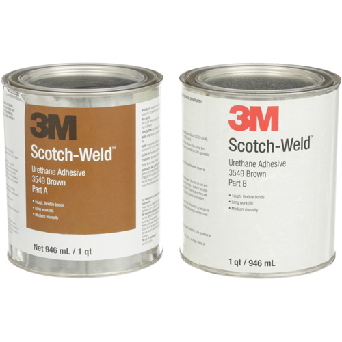 Scotch-Weld Urethane Adhesive 3549, 64 fl. oz., Can, Brown R.M.G. Prévention