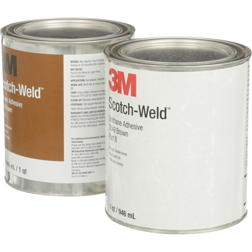 Scotch-Weld Urethane Adhesive 3549, 64 fl. oz., Can, Brown R.M.G. Prévention