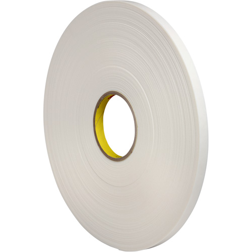 Ruban en mousse, 33 m (108') lo x 12 mm (1/2") la, 64 mils, Ur&eacute;thane R.M.G. Prévention