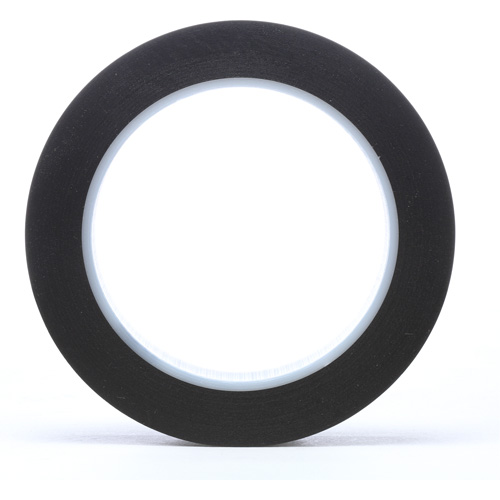 471 Vinyl Tape, 19 mm (3/4") W x 32.9 m (108') L, 5.2 mils, Black R.M.G. Prévention