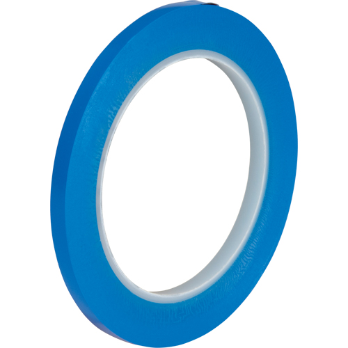 471 Vinyl Tape, 6 mm (1/4") W x 32.9 m (108') L, 5.3 mils, Blue R.M.G. Prévention