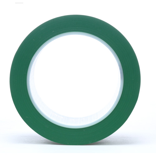 Ruban en vinyle 471, 50,8 mm (2") la x 32,9 m (108') lo, 5,2 mils, Vert R.M.G. Prévention