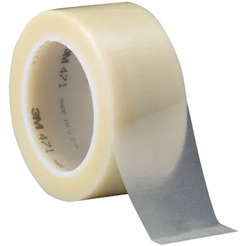 Ruban en vinyle 471, 102 mm (4") la x 32,9 m (108') lo, 5,3 mils, Jaune R.M.G. Prévention