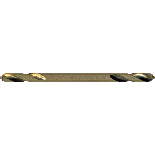 Jet-Kut&reg; Gold Super Premium M2 Twin End Drill Bit, High Speed Steel, 1/8", 1-15/16" L R.M.G. Prévention