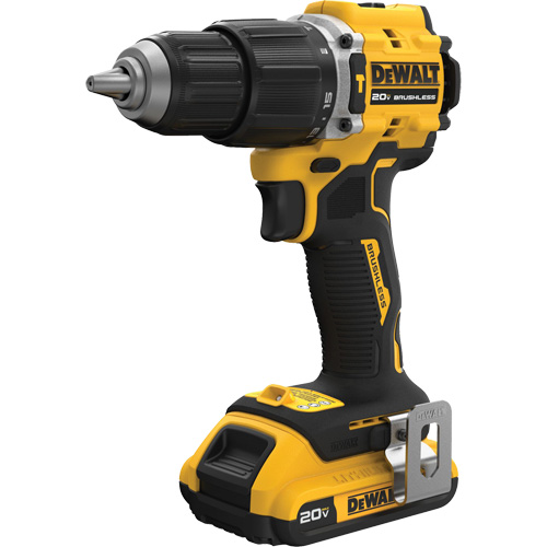 Atomic Compact Series Brushless Cordless Hammer Drill Kit, 1/2" Chuck, 20 V R.M.G. Prévention