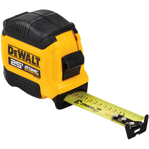 Atomic Compact Series Tape Measure, 1-1/8" x 25' R.M.G. Prévention