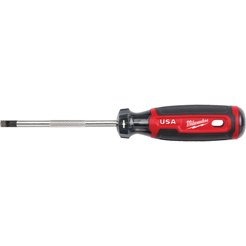 Tournevis ECX, Tige de #1, Ronde, 211 mm lo, Prise en Coussin&eacute;e R.M.G. Prévention
