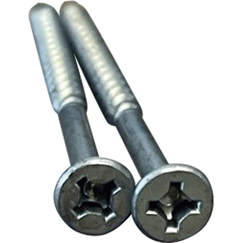 Phillips/Square Particle Board Screw, #8 x 3" L, Plain R.M.G. Prévention
