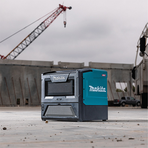 Four &agrave; micro-ondes sans fil 40 V Max XGT (outil seulement), 350 W/500 W, Noir/bleu R.M.G. Prévention