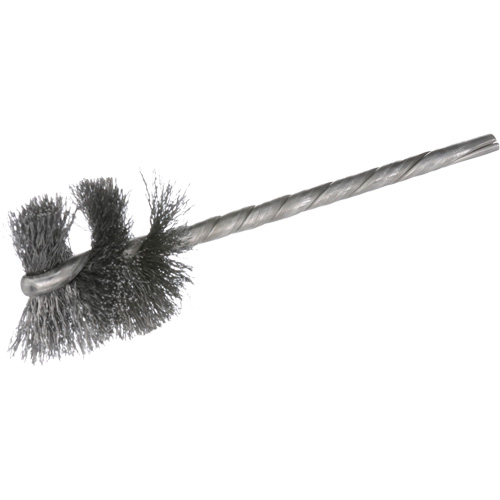HeliTuf&reg; Crimped Wire Internal Brush Kit, 3/8" Dia. x 1" L, 3-1/2" Overall Length R.M.G. Prévention