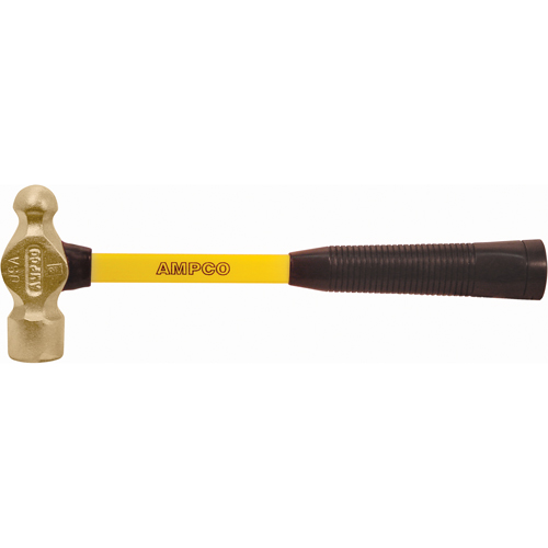 Marteau &agrave; panne sph&eacute;rique, Poids de la t&ecirc;te 0,25 lb, 9-3/4" lo R.M.G. Prévention