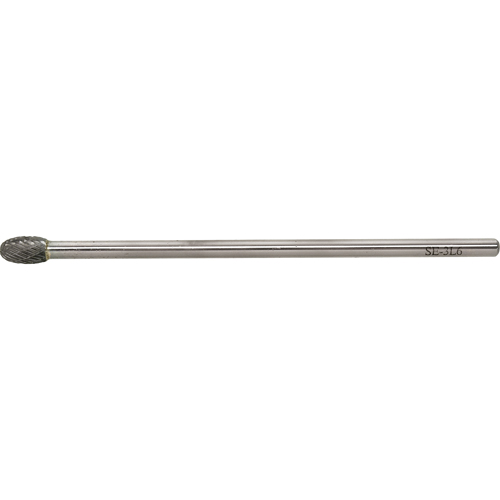 Fraise au carbure dur, SE-1L6, 1/4" dia., 1/4" Tige, 3/8" Prof. de la coupe R.M.G. Prévention