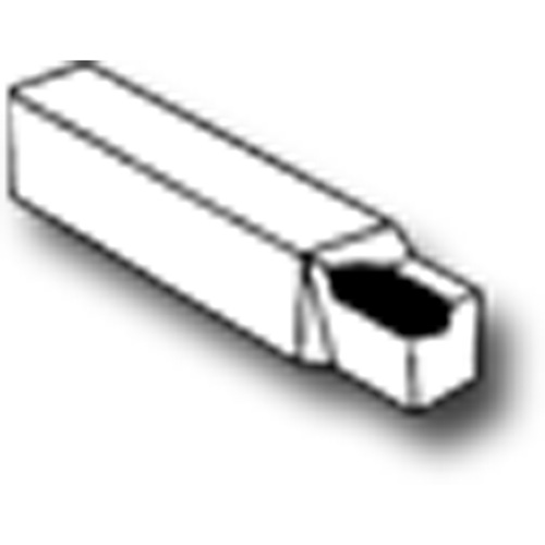 Carbide-Tipped Brazed Single Point Tool, AL10, 4" Cutting Edge, 5/8" Thick R.M.G. Prévention