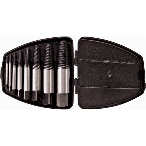 Screw Extractor Set, 8 Pieces R.M.G. Prévention