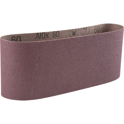 Cloth Belt 341D, 4" W x 24" L, Aluminum Oxide, 60 Grit R.M.G. Prévention