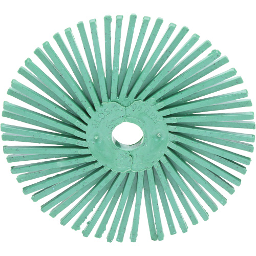 Scotch-Brite Radial Bristle Discs, Ceramic, 50 Grit, 3" Dia. R.M.G. Prévention