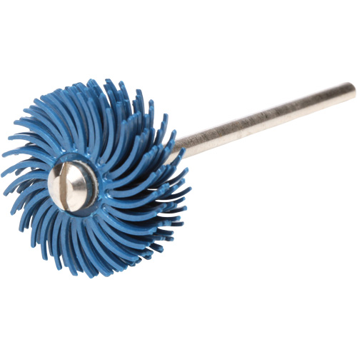 Scotch-Brite Radial Bristle Discs, P400X Grit, 3/4" Dia. R.M.G. Prévention