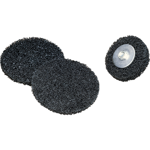 Disques nettoyez & retirez - Disques Clean & Strip Scotch-Brite, 4" dia., Grain Extra grossier, Carbure de silicium R.M.G. Prévention