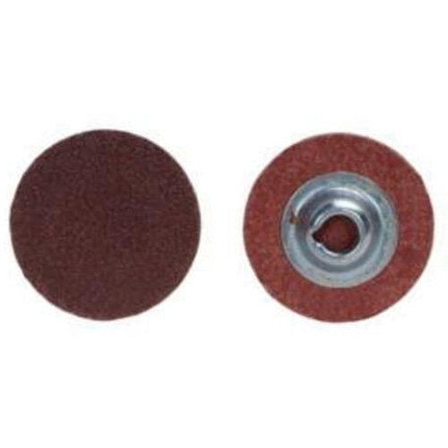Quick-Change Cloth Disc, 3" Dia., 60 Grit, Aluminum Oxide R.M.G. Prévention