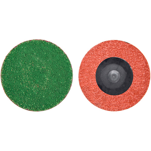 Zirc Plus Quick-Change Cloth Disc, 2" Dia., 120 Grit, Zirconia Alumina R.M.G. Prévention