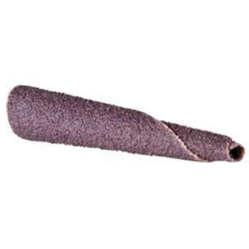 ALO Spiral Cartridge Roll, 100 Grit, 5/16" Dia., Aluminum Oxide, 1-1/2" L, 1/4" Arbor R.M.G. Prévention