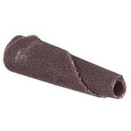 ALO Spiral Cartridge Roll, 100 Grit, 3/16" Dia., Aluminum Oxide, 1" L, 1/8" Arbor R.M.G. Prévention