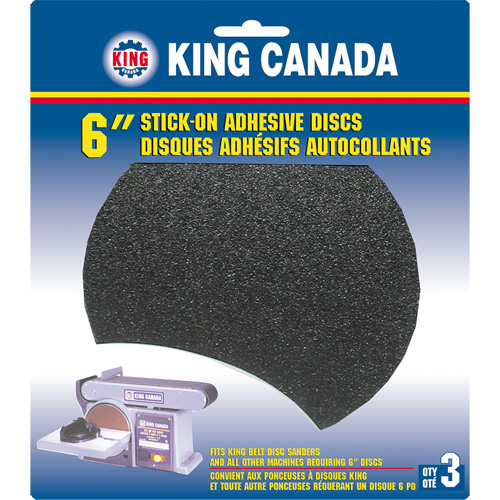 Wood Sanding Disc, 6" Dia., 120 Grit R.M.G. Prévention