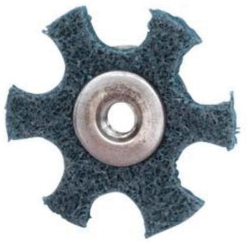 Abrasotex Surface Preparation Star, 1-1/2" Dia., Very Fine Grit, Aluminum Oxide R.M.G. Prévention