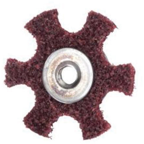 Abrasotex Surface Preparation Star, 2" Dia., Medium Grit, Aluminum Oxide R.M.G. Prévention